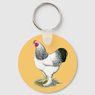 Brahma: Lichte rooster Sleutelhanger