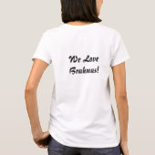 Brahma: Lichte rooster T-shirt (Achterkant)