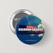 BRAHMAN SHAMAN - FLAG BUTTON (Voorkant /achterkant)