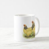 Brahmas:  Buff Bantams Koffiemok (Voorkant rechts)