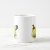 Brahmas:  Buff Bantams Koffiemok (Center)