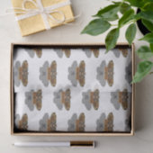 Brahmin Moth Monogram Tissuepapier (Geschenk)