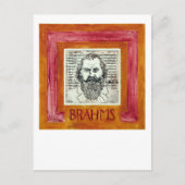 Brahms briefkaart (Voorkant)