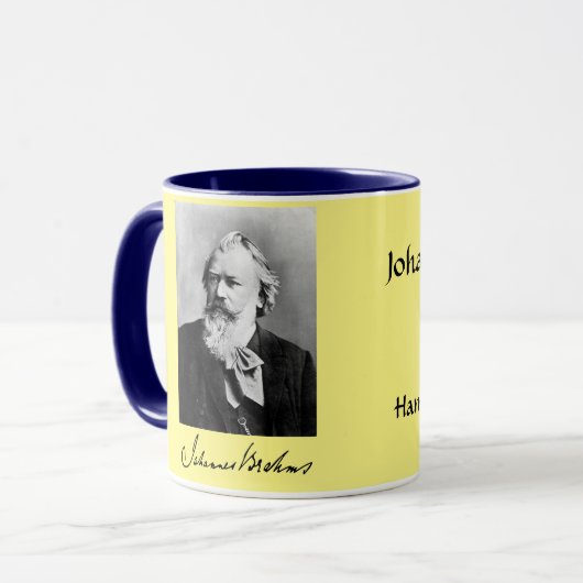 Brahms Classic Composer Mug (Devant gauche)