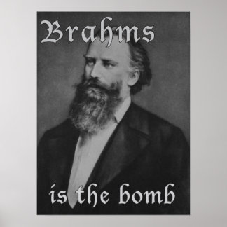 Brahms is de bom poster