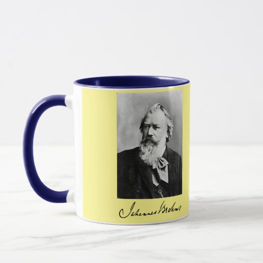 Brahms Mok klassieke componist (Links)