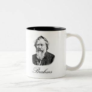 Brahms Tweekleurige Koffiemok