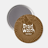 Braid Watch Fridge Magnet Magneet (Voorkant / Achterkant)