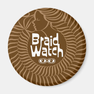 Braid Watch Fridge Magnet Magneet