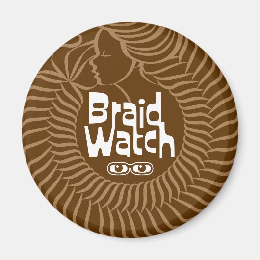 Braid Watch Fridge Magnet Magneet (Voorkant)