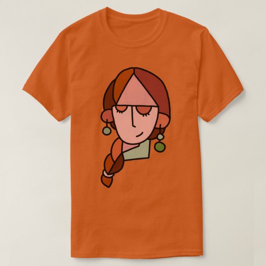 Braïde dame t-shirt (Design voorkant)