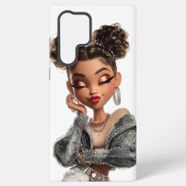 Braided Glam Girl Samsung Galaxy Hoesje