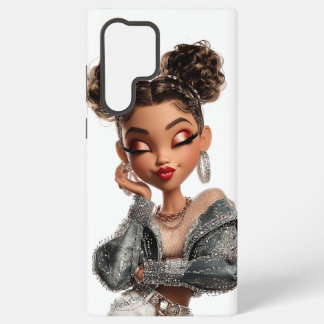 Braided Glam Girl Samsung Galaxy Hoesje