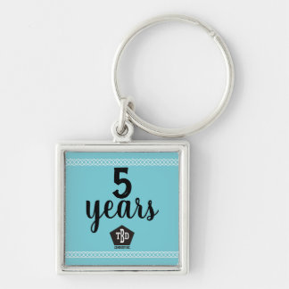 Braided universal Employed Year sleutelhanger