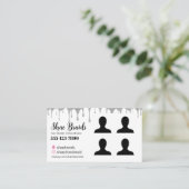 Braiding Photo Carte de visite (Debout devant)