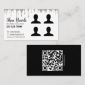 Braiding Photo Carte de visite (Devant / Derrière)