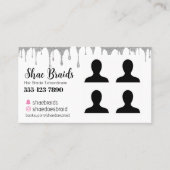 Braiding Photo Carte de visite (Devant)