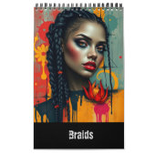 Braids Imaginaire Calendrier d'art moderne (Protection)