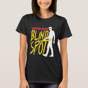 Braille Gezichtsstoornis Blinde vlek Blinden T-shirt