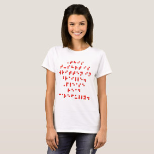 braille t-shirt