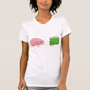 Brain <3 Boek T-shirt