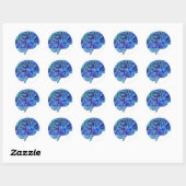 Brain-951874.png Ronde Sticker (Vel)