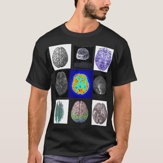 Brain Afbeeldingen T-shirt (Voorkant)