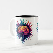 Brain Anatomy Coffee Mok (Voorkant links)