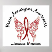 Brain Aneurysm Butterfly 6.1 Poster (Voorkant)