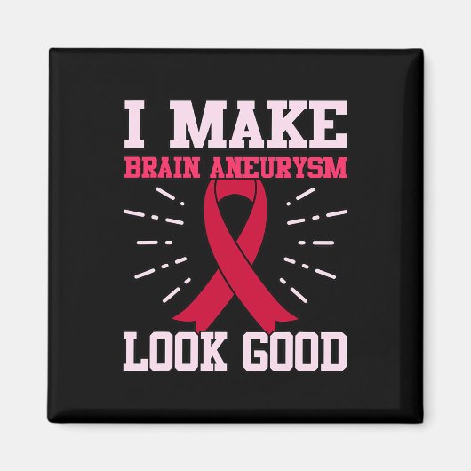 Brain Aneurysm Let goed op maand ondersteuning G Magneet (Voorkant)