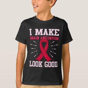 Brain Aneurysm Let goed op maand ondersteuning G T-shirt