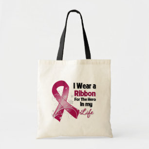 Brain Aneurysm Ribbon Hero in Mijn leven Tote Bag