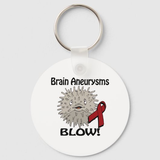 Brain Aneuryssen blaast het ontwerp van bewustzijn Sleutelhanger (Voorkant)