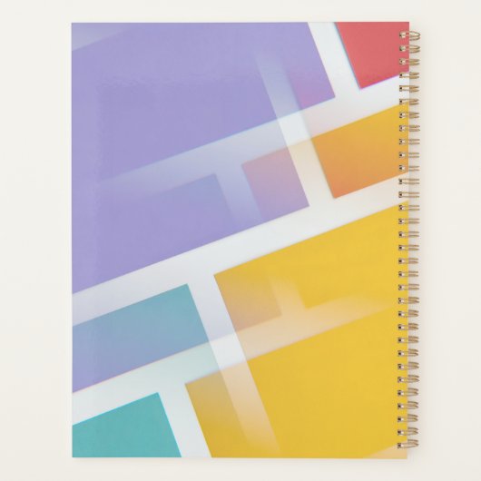 Brain Calculates Possibilities | Math Thinker Planner (Achterkant)