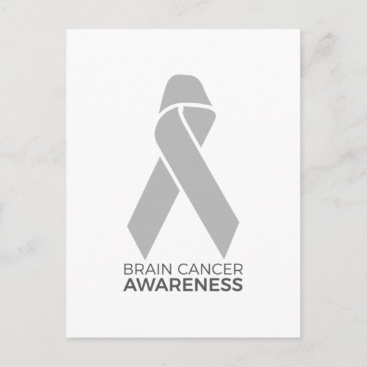 Brain Cancer Awareness Briefkaart (Voorkant)