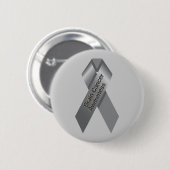 Brain Cancer Awareness Button (Voorkant /achterkant)