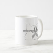 Brain Cancer Awareness in Oregon  Koffiemok (Voorkant rechts)