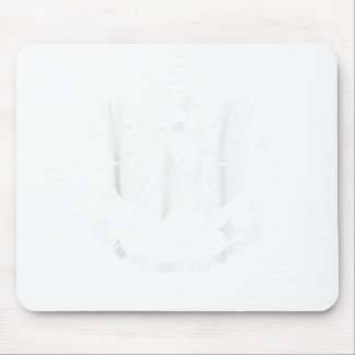 Brain Cancer Awareness Month Butterfly Go Grijs Vr Muismat