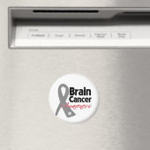 Brain Cancer Awareness Ribbon Magneet (Insitu (Vaatwasser))