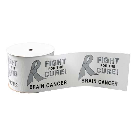 Brain Cancer Fight for the Cure 3" Grosgrain Lint (Spoel)