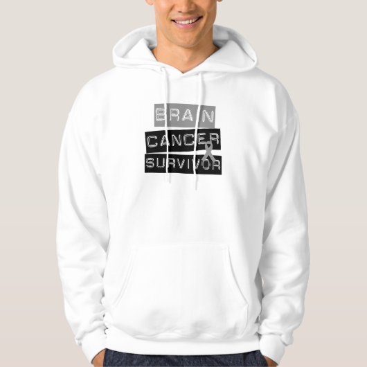 Brain Cancer Survivor Hoodie (Voorkant)