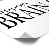 Brain Cancer Tree Poster (Hoek)