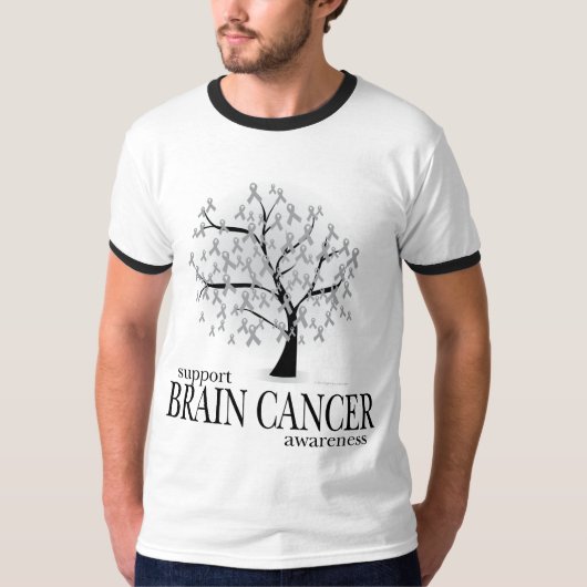 Brain Cancer Tree T-shirt (Voorkant)