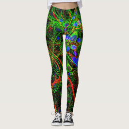 Brain Cell under the 'scope' Leggings