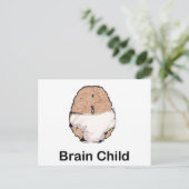 Brain Child Briefkaart (Staand voorkant)