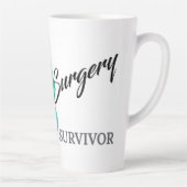 Brain Chirurgie Survivor Trigeminal Neuralgie Hart Latte Mok (Rechts)