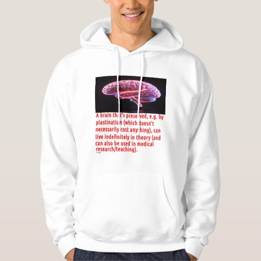 Brain Conserveringsbericht #3 Hoodie (Voorkant)