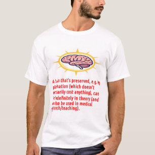 Brain Conserveringsbericht (logo) T-shirt