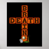 Brain Death Cross Poster (Voorkant)