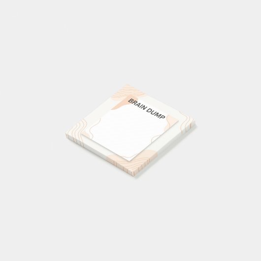 "Brain Dump"-Post-it® notes (Schuin)